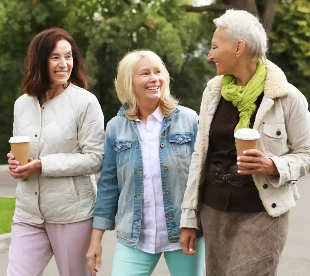 Older Women Walking